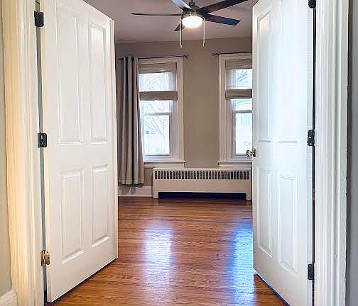 master bedroom with double doors