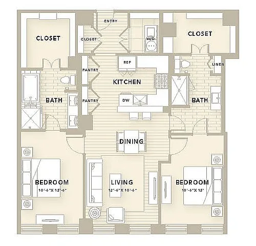 Floor plan B2