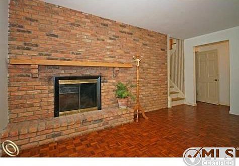 lower level fireplace