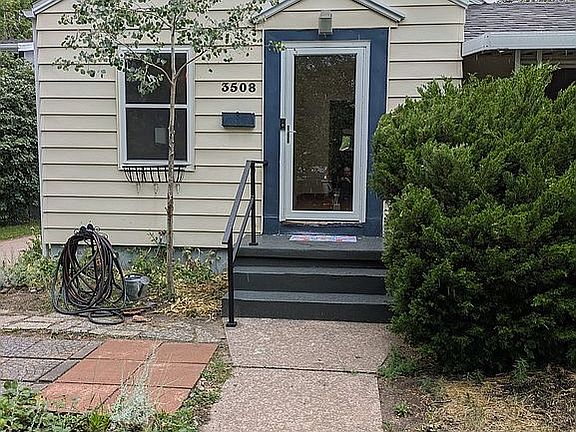refreshed steps, new railing