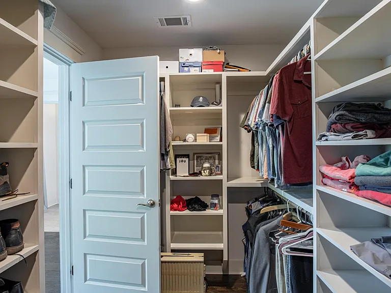 Master closet