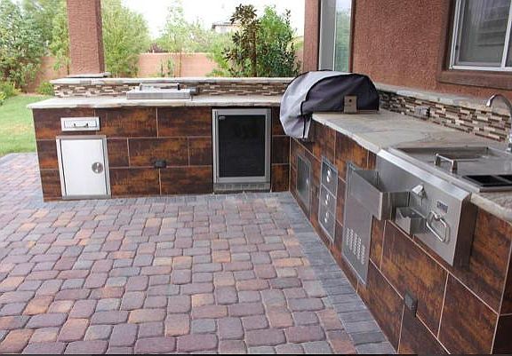 Outdoor kitchen