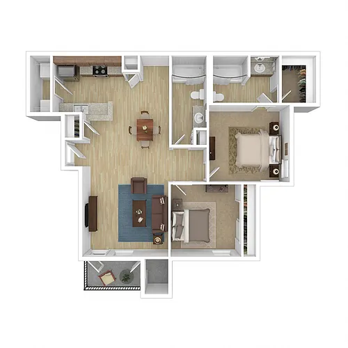 Floor plan B2A