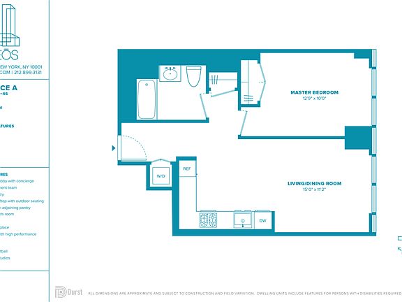 2nd image of 100 W 31st St APT 36A