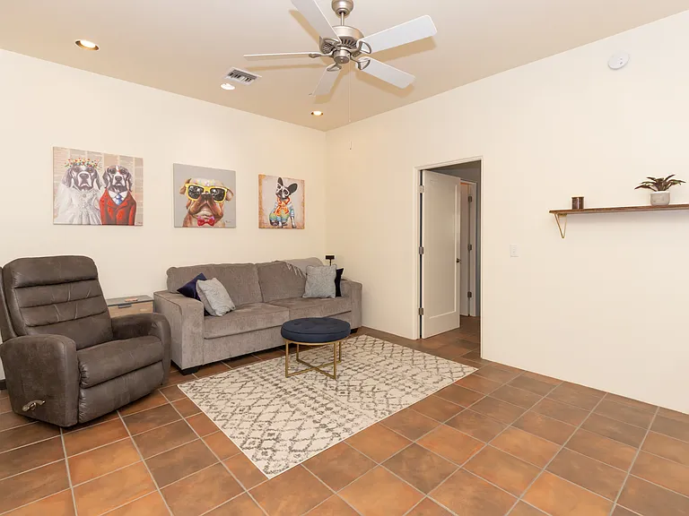 Upstairs living room