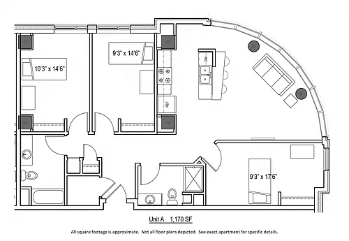 Floor plan Style A