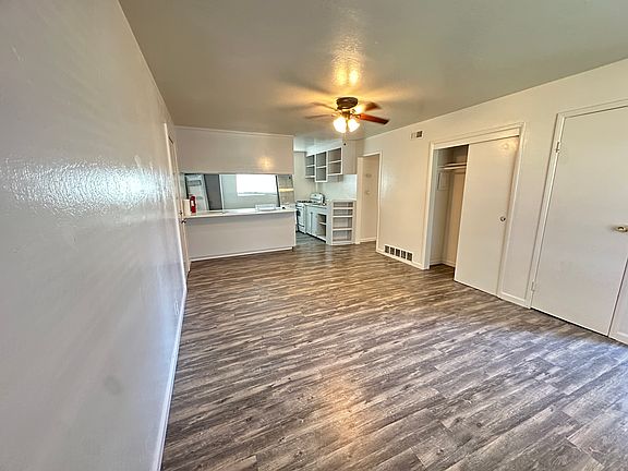 Living room and kitchen