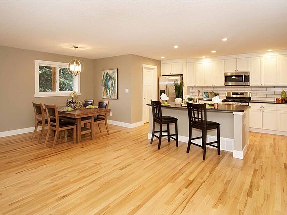 Hardwood through out the main floor.