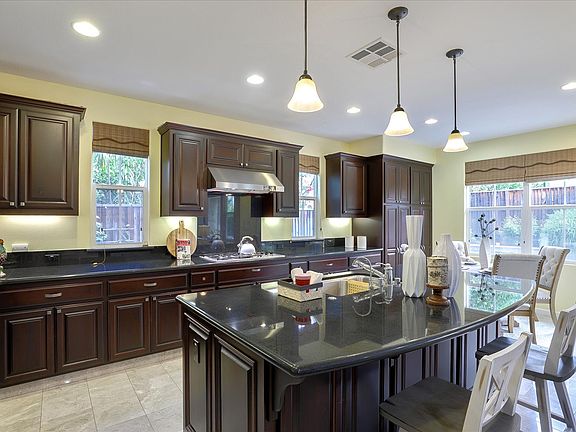Elegant kitchen with grand Island