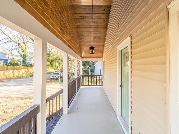 Beautiful rocking chair front porch