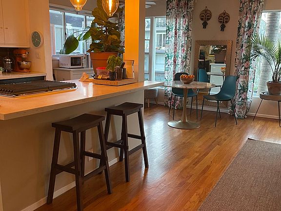 Dining and kitchen area