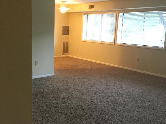 living room with walk out patio