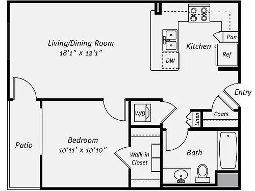 Floor plan AF1