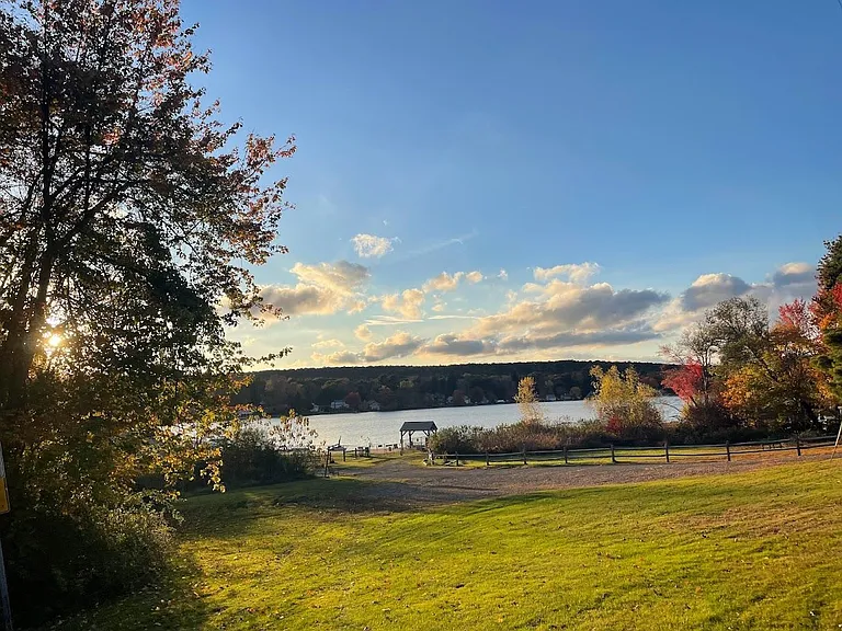 Lake George is just down the road