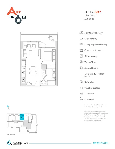 Floor plan 507