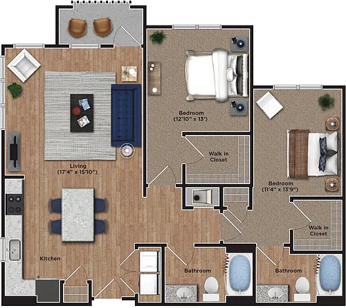 Floor plan 2E