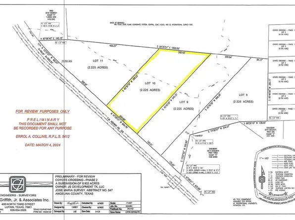 LOT 10 Fm 326, Lufkin, TX 75901