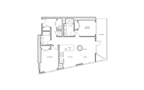 Floor plan B10 + Den