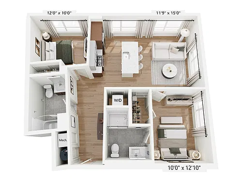 Floor plan B2