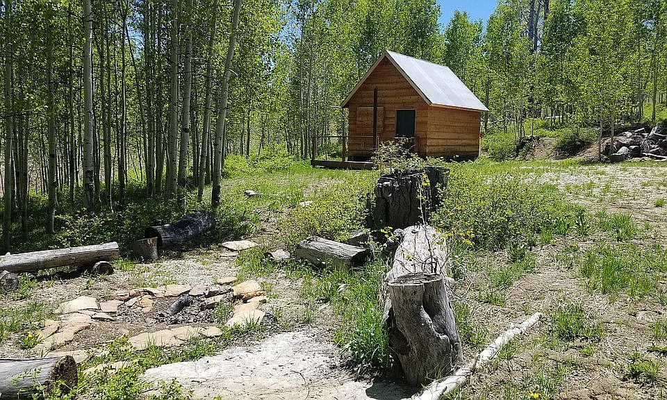 Cabin & Fire Pit