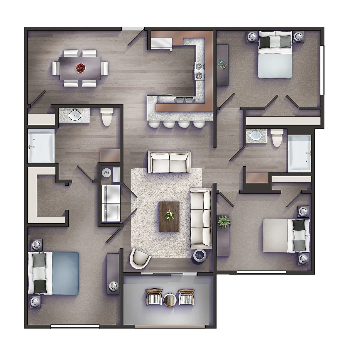 Floor plan The Naples