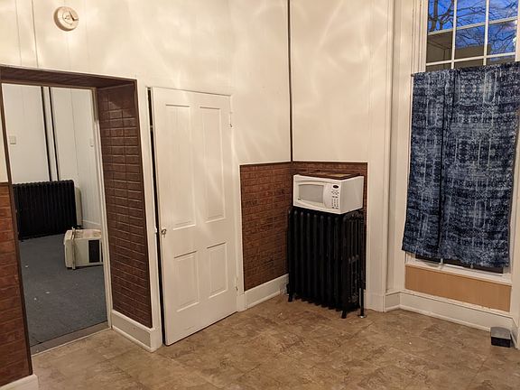 Dine-in kitchen with storage pantry