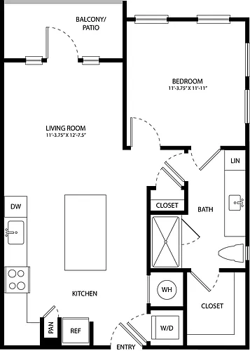 Floor plan A1.D