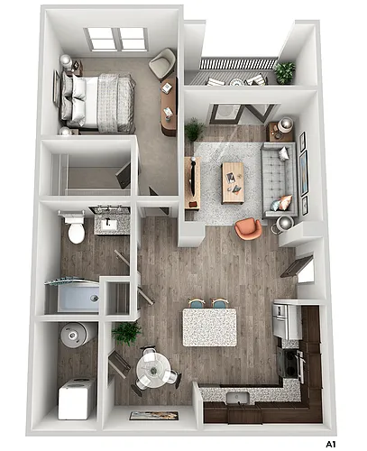 Floor plan A1