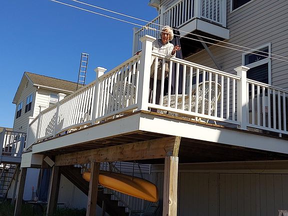 Front & Back IPE & Trademark decks are ideal for entertaining...