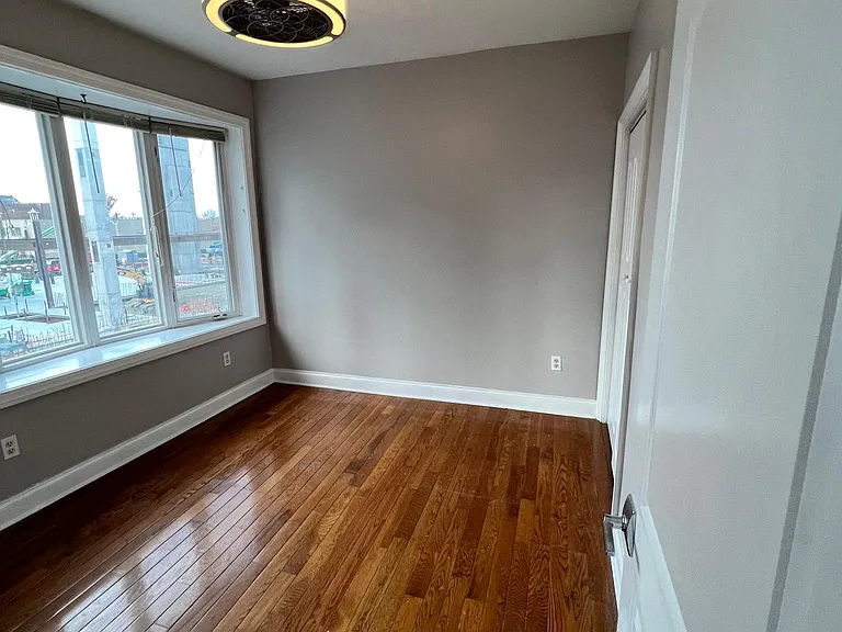 Bedroom easily fits a king bed, desk, etc.