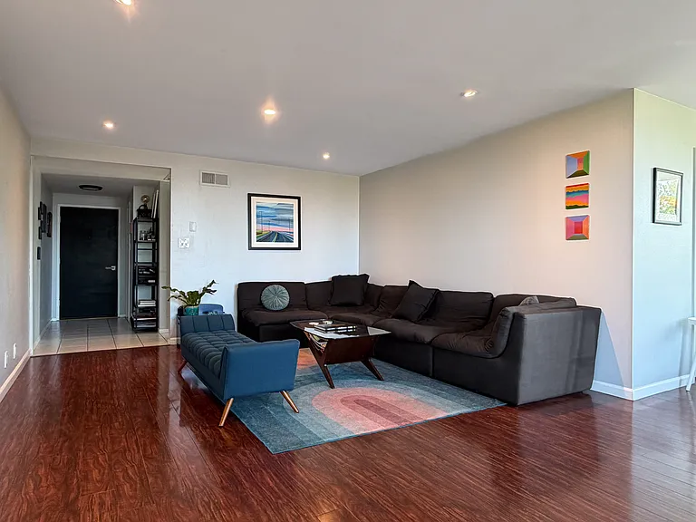 Abundant natural light throughout the day