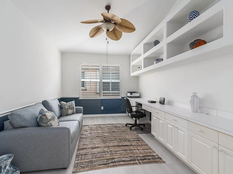 Office with queen sleeper sofa