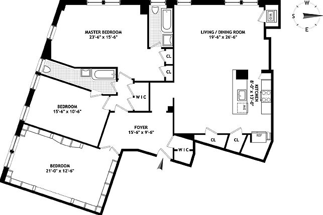 1st image of 245 W 107th St APT 15C