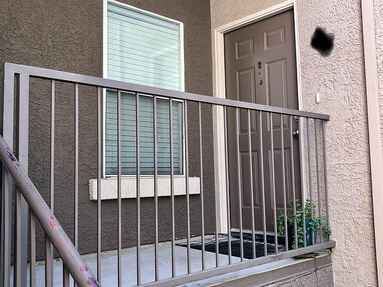 Upstairs Unit with Front porch and no one above you.