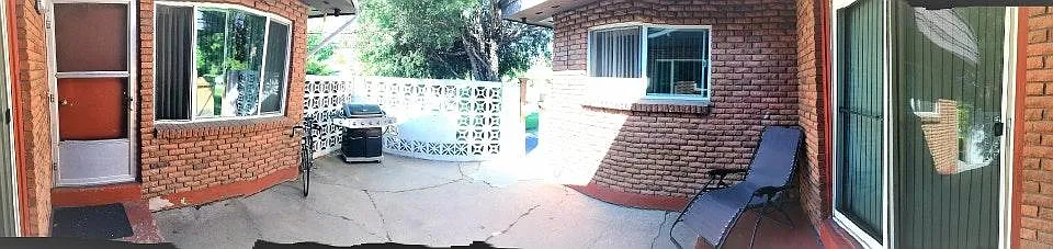 Private Patio Entrance
