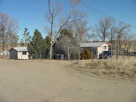 Road view of the front driveway