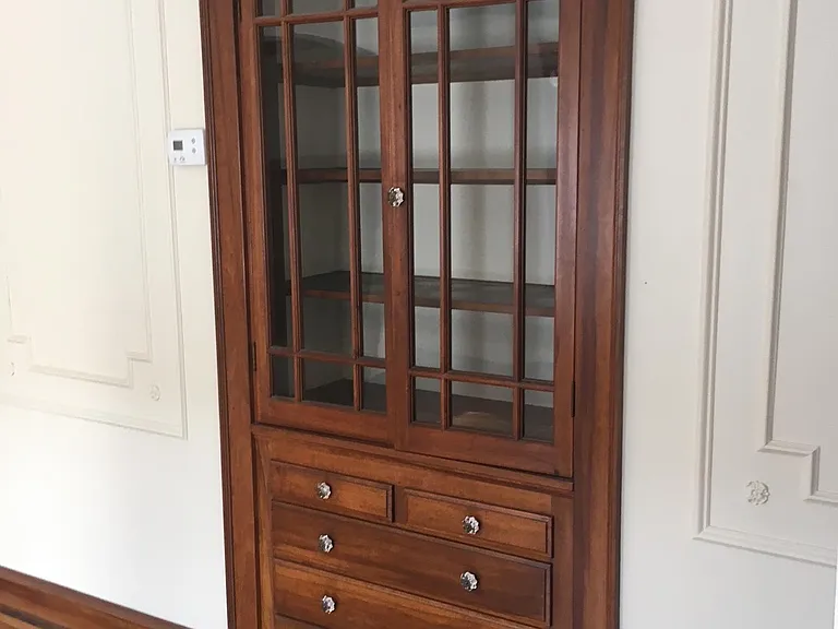 Hutch in dining room