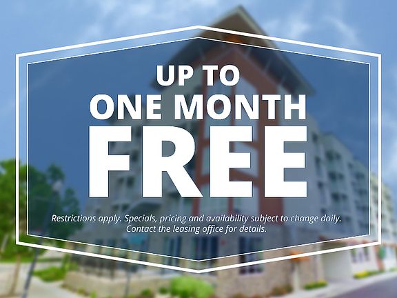 Specials savings coupon 1 month free
