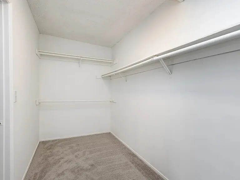 upstairs walk in closet. units vary