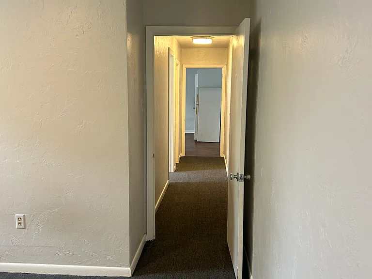 Hallway from bedroom 1 to kitchen area