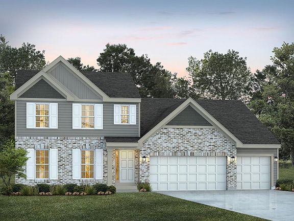 Elevation B with Brick