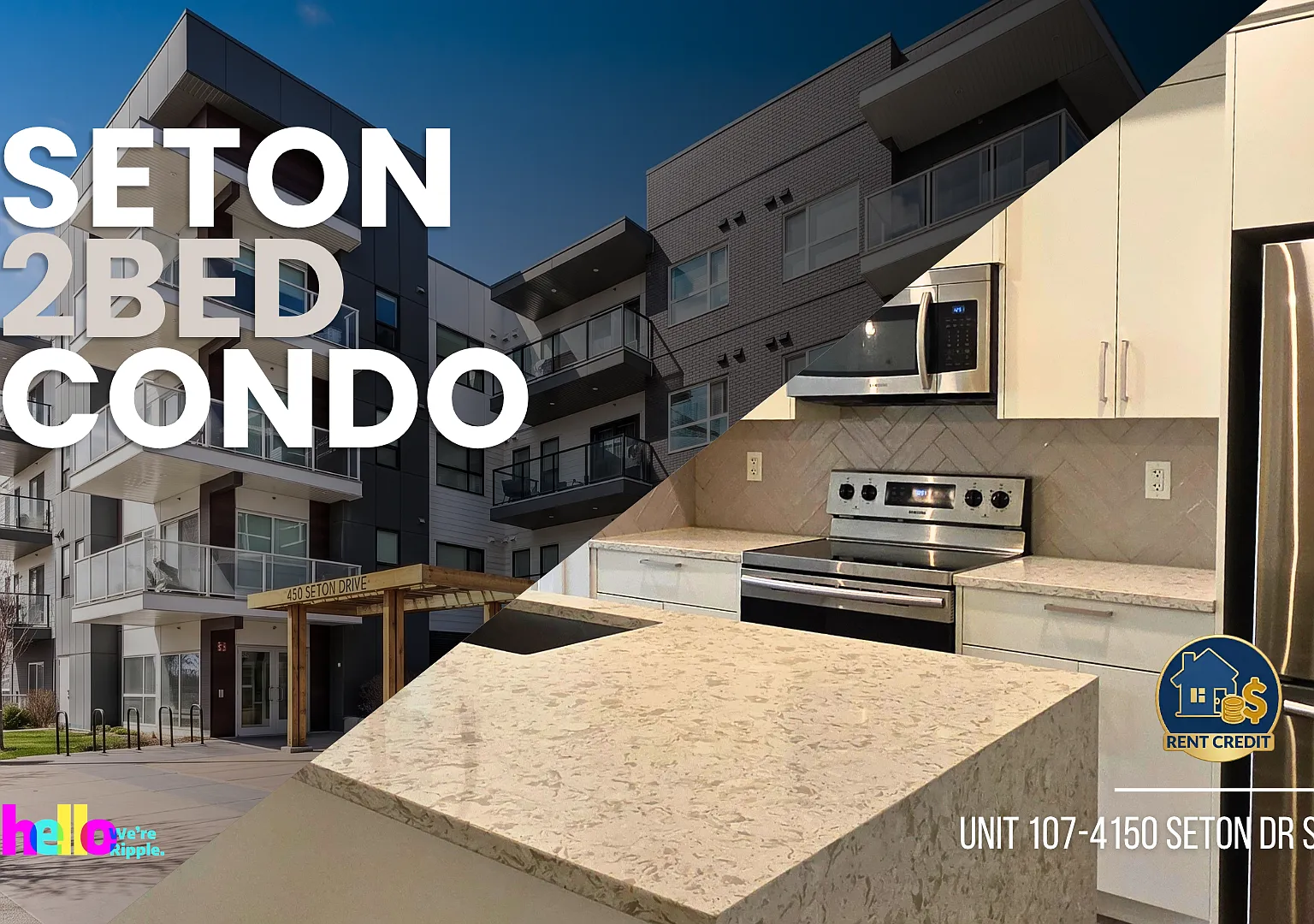 4150 Seton Drive SE - Unit 107, Calgary - Unit 107 — Photo 1