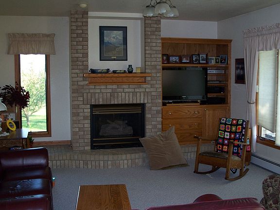 great family room with custom built in entertainment center
