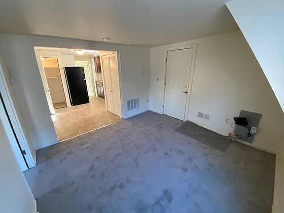 Living room and kitchen