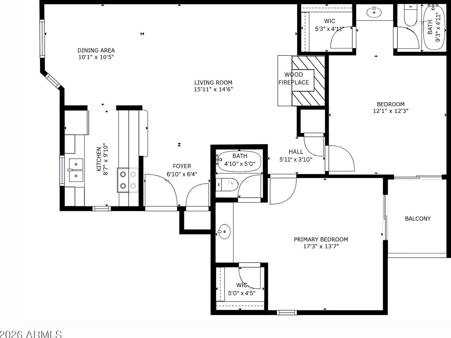 2 bed, 1130 sqft, $1,500 — Photo 3