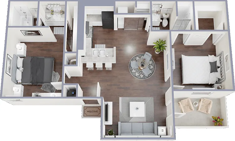The Cypress Floorplan Diagram