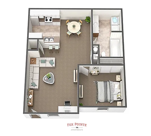Floor plan 1RA