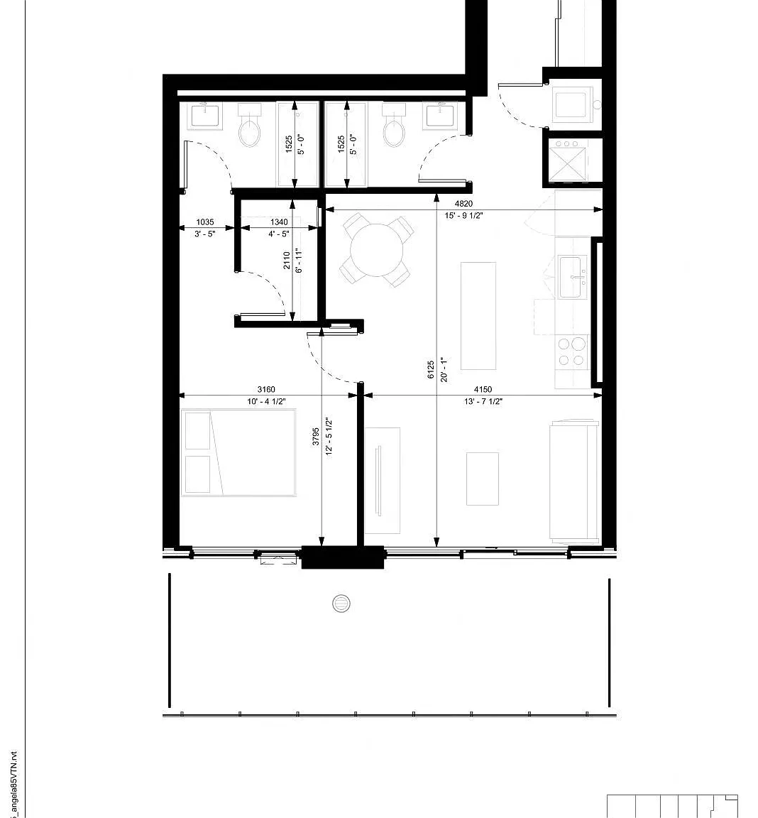 1 bed, $3,200 — Photo 2