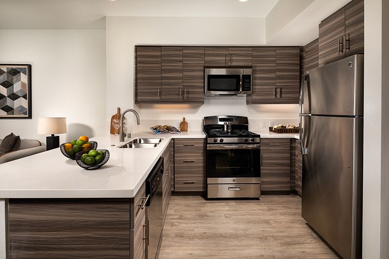 Picasso Apartments Kitchen Area