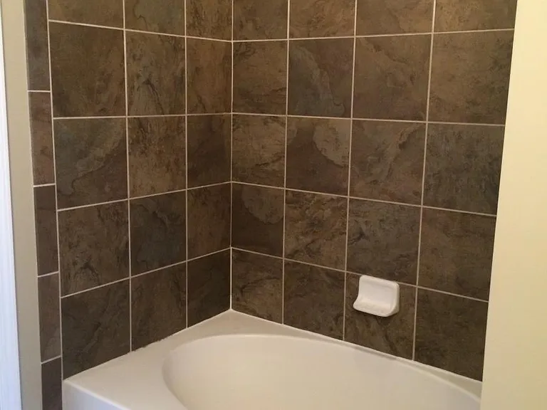 Bathtub with shower in Master Bathroom